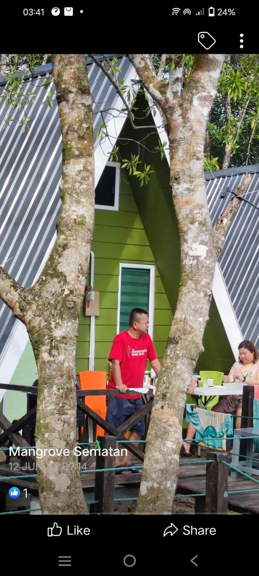 The Mangrove Villa Sematan Eksteriør billede